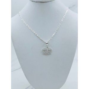 ❤️ 925 Sterling Silver Necklace and crown